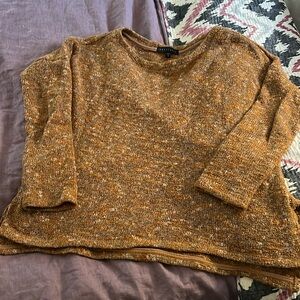 Size M - Sanctuary Mustard/Rust Color Sweater